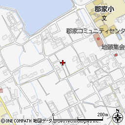 香川県丸亀市郡家町838-6周辺の地図