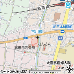 香川県東かがわ市川東101周辺の地図