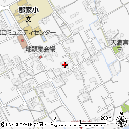 香川県丸亀市郡家町975-2周辺の地図