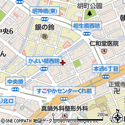 あけぼの商会周辺の地図