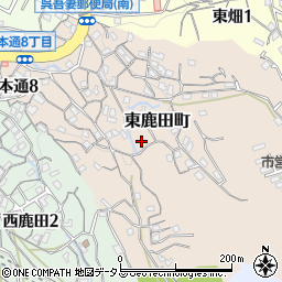 広島県呉市東鹿田町7-38周辺の地図