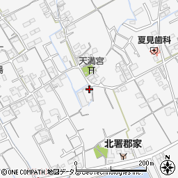 香川県丸亀市郡家町1097周辺の地図