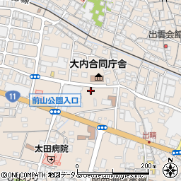 香川県信用組合三本松支店周辺の地図