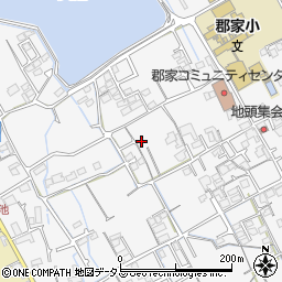 香川県丸亀市郡家町831-1周辺の地図