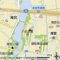 瀧宮神社周辺の地図