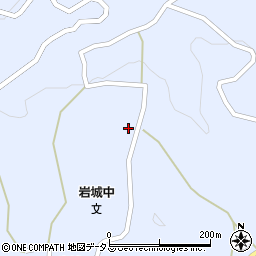 愛媛県越智郡上島町岩城1076周辺の地図