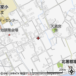 香川県丸亀市郡家町1116-2周辺の地図
