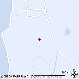 愛媛県越智郡上島町弓削佐島周辺の地図