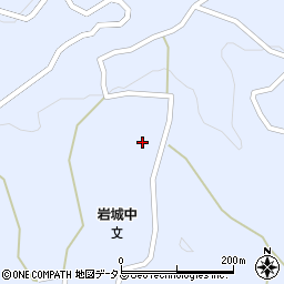 愛媛県越智郡上島町岩城1078周辺の地図