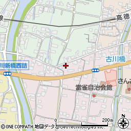 香川県東かがわ市川東58周辺の地図