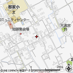 香川県丸亀市郡家町974周辺の地図