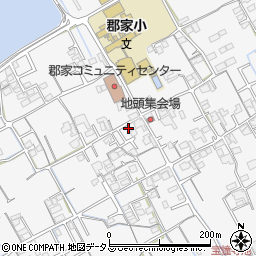 香川県丸亀市郡家町948-2周辺の地図