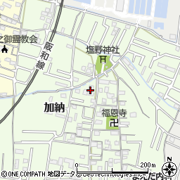 和歌山県和歌山市加納148周辺の地図