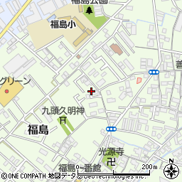 和歌山県和歌山市福島56周辺の地図