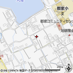 香川県丸亀市郡家町831周辺の地図