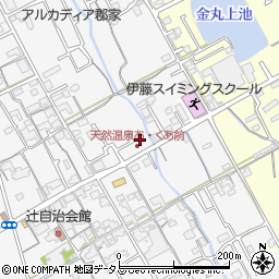 香川県丸亀市郡家町1547-1周辺の地図