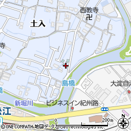 和歌山県和歌山市土入118-1周辺の地図