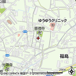 和歌山県和歌山市福島390周辺の地図