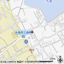 香川県丸亀市郡家町730-2周辺の地図
