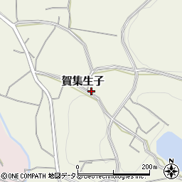 兵庫県南あわじ市賀集生子1282周辺の地図