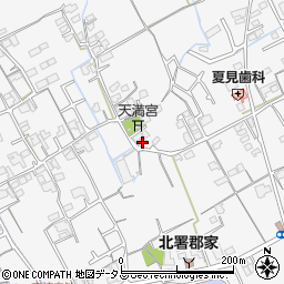 香川県丸亀市郡家町1080-1周辺の地図