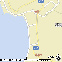 香川県三豊市詫間町生里624周辺の地図