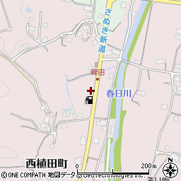 香川県高松市西植田町1004周辺の地図