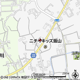香川県丸亀市飯山町下法軍寺1249周辺の地図