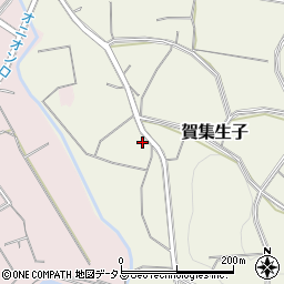 兵庫県南あわじ市賀集生子55-3周辺の地図