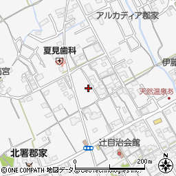 香川県丸亀市郡家町1494-3周辺の地図