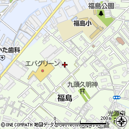 和歌山県和歌山市福島107周辺の地図