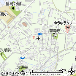 和歌山県和歌山市福島334周辺の地図