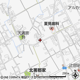 香川県丸亀市郡家町1066-6周辺の地図