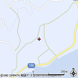愛媛県越智郡上島町岩城499周辺の地図