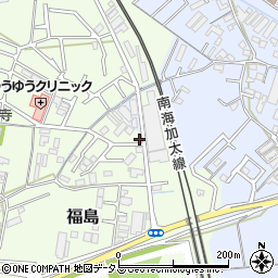 和歌山県和歌山市福島431周辺の地図