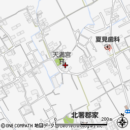 香川県丸亀市郡家町1076周辺の地図
