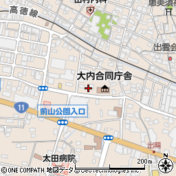 四国新聞東讃支局周辺の地図