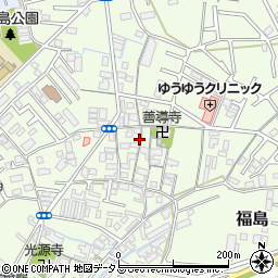 和歌山県和歌山市福島346周辺の地図