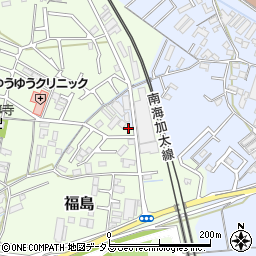 和歌山県和歌山市福島430周辺の地図