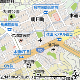 富士交通株式会社　本社・タクシー配車センター周辺の地図