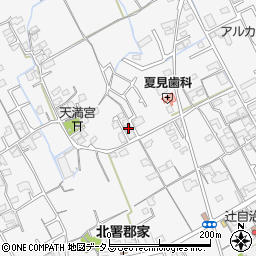 香川県丸亀市郡家町1066-7周辺の地図