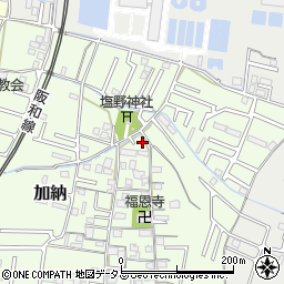 和歌山県和歌山市加納62周辺の地図