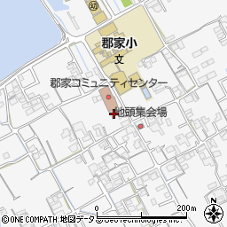 香川県丸亀市郡家町807-2周辺の地図
