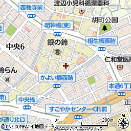 志和木鮮魚店周辺の地図