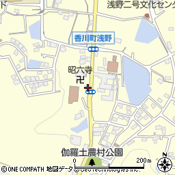 香川県高松市香川町浅野1261周辺の地図