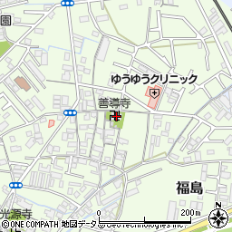 和歌山県和歌山市福島393周辺の地図