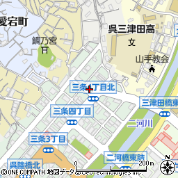 フクダライフテック中国株式会社　呉出張所周辺の地図