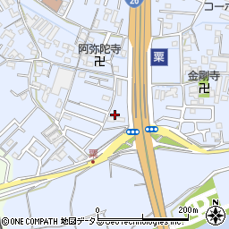 和歌山県和歌山市粟87周辺の地図