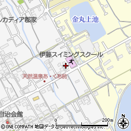 香川県丸亀市郡家町1555-5周辺の地図