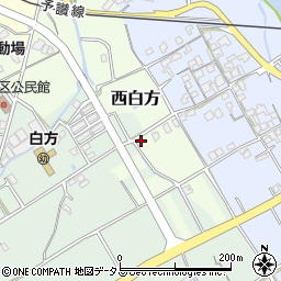 香川県仲多度郡多度津町西白方725周辺の地図